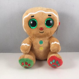 Ty Beanie Boos NUTMEG the Christmas Holiday Gingerbread (6 Inch) 2024 Plush Toy