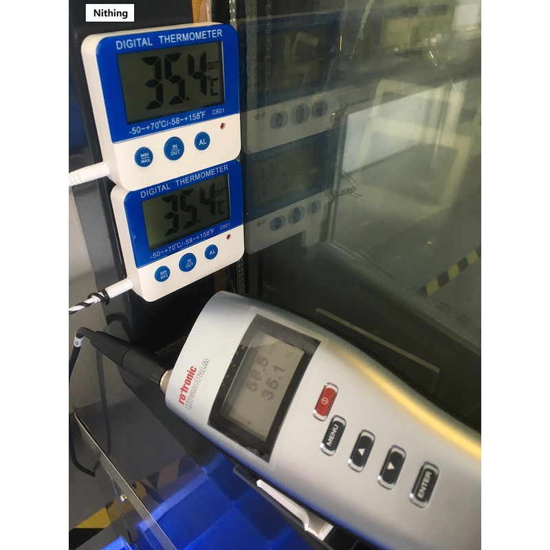 Fridge Freezer Thermometer Max/Min Memory Refrigerator Thermometer High & Low