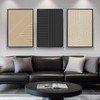 Framed Neutral Minimalist Wall Art Canvas Wall Decor, Modern Abstract