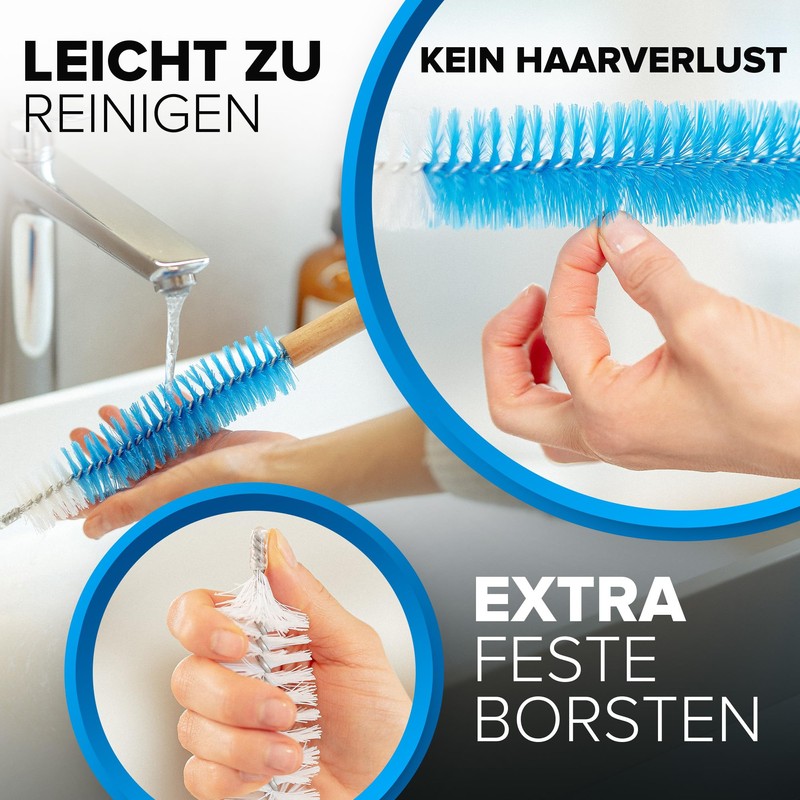 PEARWAY Radiator Brush Set of 2 + Vent Key -