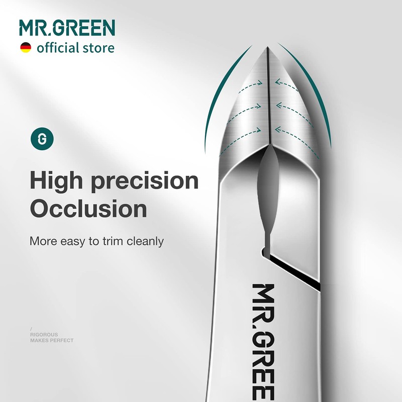 MR.GREEN Cuticle Nippers Nail Manicure Scissors Cuticle Clippers Trimmer Dead