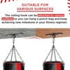PUNCH BAG CEILING HOOK by Athletics Gear | 18-guage Heavy