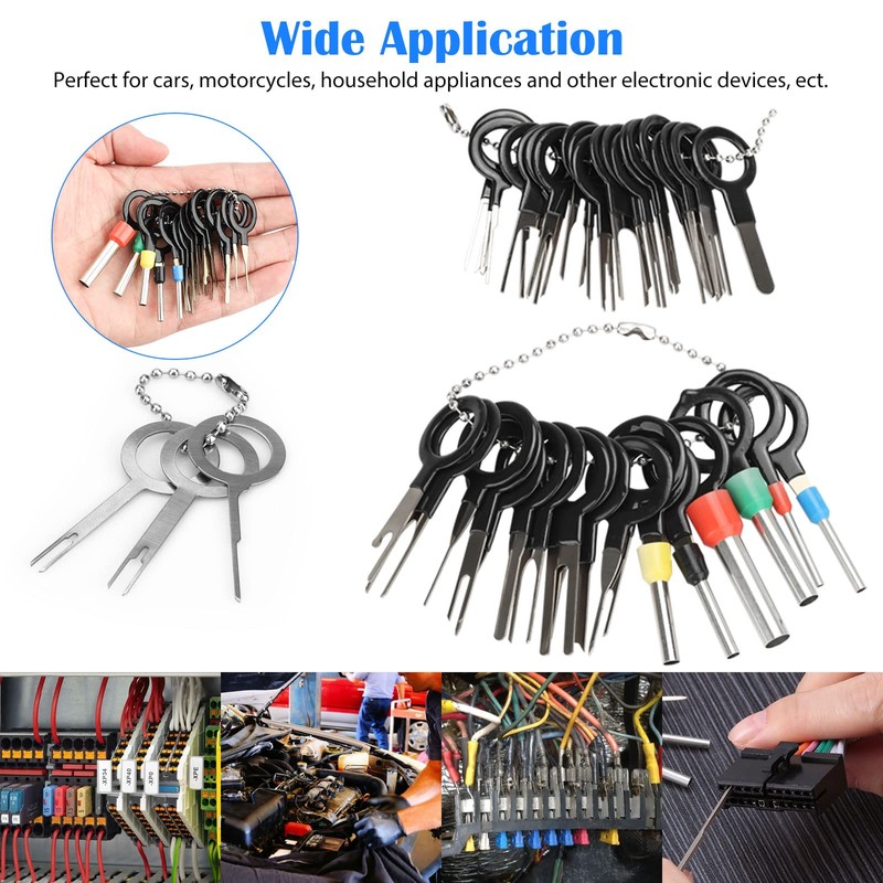 121 Piece Terminal Removal Tool Set for Car, Car Cable