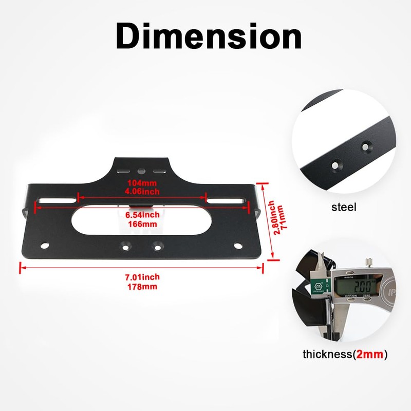 Xitomer Fender Eliminator Compatible with CB750 Hornet 2023 2024 2025