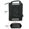 MELOTOUGH Zipper Tool Pouch Zipper Bag -Fastener Bag with Mesh