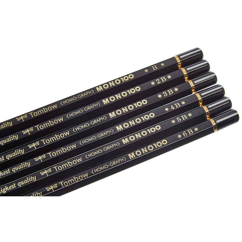 Tombow Mono 100 Pencils - Assorted (Box of 12)