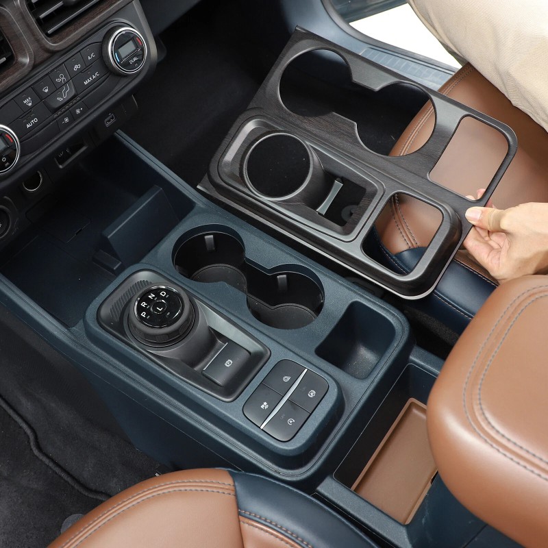 autotrim000 Oak Grain For Ford Maverick 2022-2024 Central Control Gear