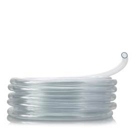 Alpine Corporation 100 Ft. PVC Tubing with 1/4" Inside Diameter for Ponds and Fountains, Clear