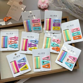 VOKLLIYU Hair Pins, Set of 3, Fixed, for Bangs, Scrunchies, Set of 3, Cute Hair Accessories, Ladies' Entrance Ceremonies, Graduations, Weddings, Everyday Use, Use of All Ages, B