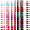 720 piezas 30 juegos de uñas postizas cuadradas medianas, uñas