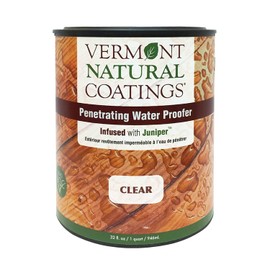 Vermont Natural Coatings Penetrating Waterproofer Infused with Juniper - Quart