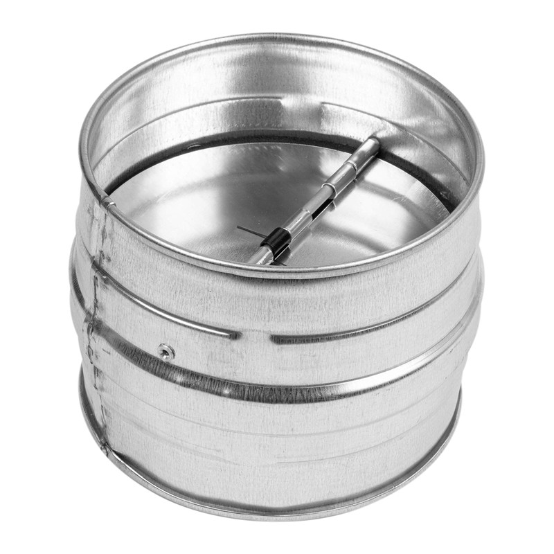 HVAC OV 5 Inch Backdraft Damper, One-Way Airflow Ducting Insert
