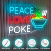 Horseneon Peace Ramen Neon Light Sign