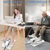 Under Desk Elliptical Machine, Electric Ellipse Leg Exerciser While Sitting