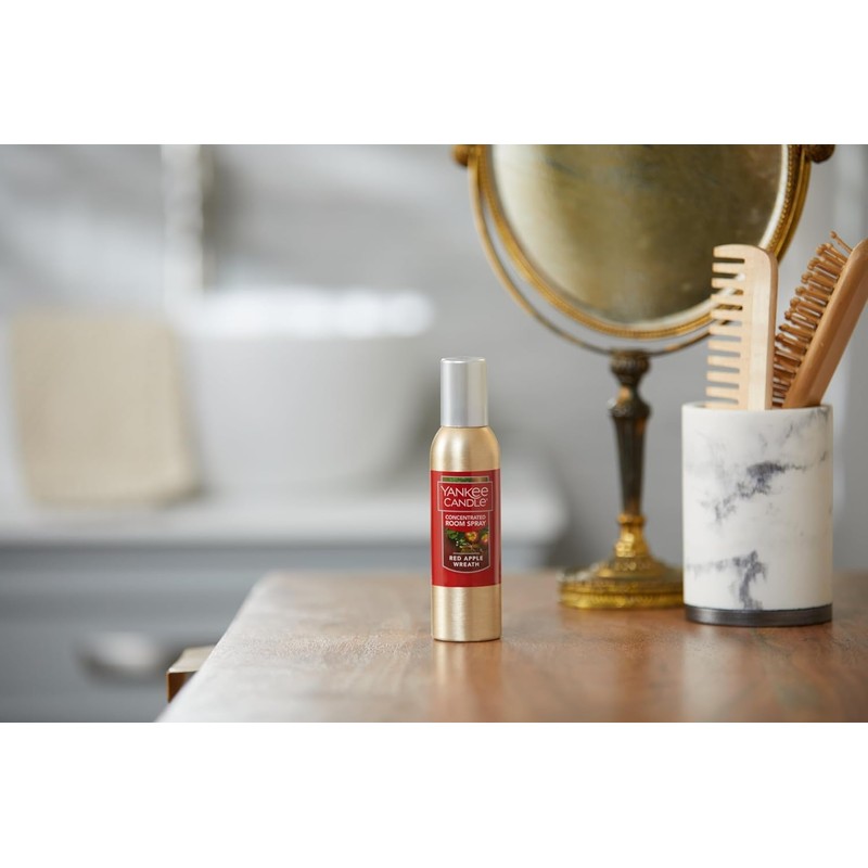 Yankee Candle Concentrated Room Spray, Red Apple Wreath, 1.5 OZ