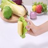 Grattugia verde, protezione per le dita, supporto per la sicurezza