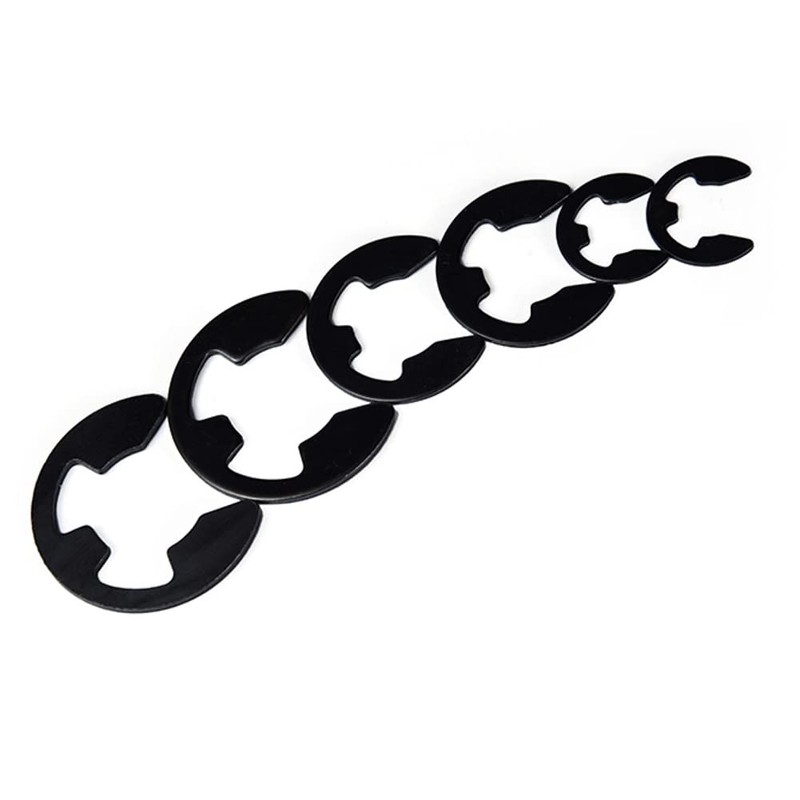 CONPHERON Manganese Steel E-Clip Retaining Snap Opening Ring Circlip 6mm,