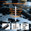 Crosstar 4" Long Hex Bit Set 20PCS (Metric & SAE)