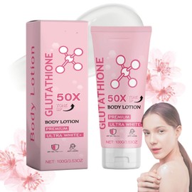 Glutathione 50x Tone Up Body Lotion, Glutathione Body Lotion for Women, Glutathione Cream for Skin, Moisturizing & Hydrating, for All Skin Types, 100g