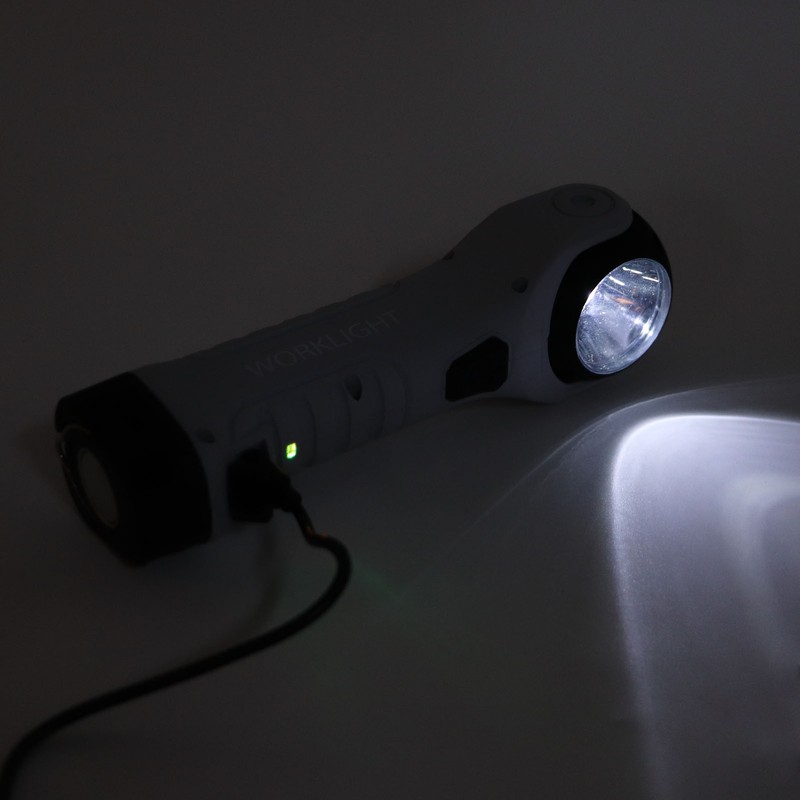 USB Rechargeable LED Flashlights Super Bright with Magnetic Base 360