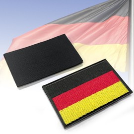 SUCIKORIO Pack of 2 8 x 5 cm Patches Velcro Netherlands Sticker Flags Patch Dutch Military Velcro Patch Hook and Loop Velcro Patch for Military Uniform Tactical Bag, Backpack, Shoulder Bag