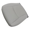 SecosAutoparts Gray Front Driver Side Bottom Microfiber Leather Seat Cover