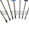 7pc Torx Star Magnetic Screwdriver Set with Cushioned Grip T10