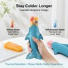 8-Pack Silicone Popsicl-e Holders & Ice P-op Sleeves