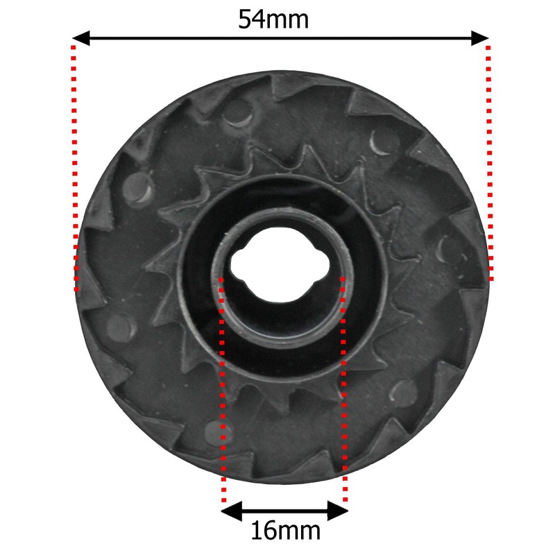 SPARES2GO 6m Line Spool & Cover Compatible with Spear &
