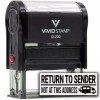 Vivid Stamp Return To Sender Not At This Address (Mail