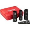 KAIFNT K232 Extra Thin Wall Impact Flip Socket Set, Lug