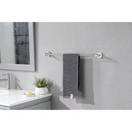 4-Piece Brushed Nickel Bathroom Hardware Accessory Set Premium Bath Hardware SetsColor: as Pic Color