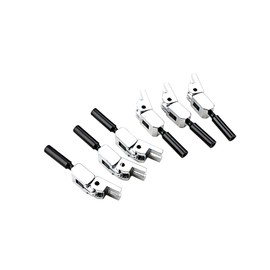 Tremolo Bridge Saddles，6Pcs Roller Bridge Tremolo Saddles for Floyd Rose Electric Guitar Replacement Accessories (Silver)