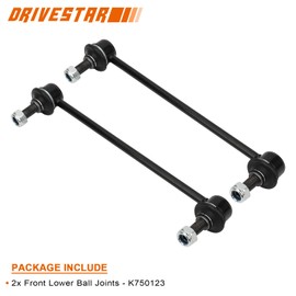 DRIVESTAR 4PCS K750123 K750011 Front Rear Left Right Stabilizer/Sway Bar End Links, fit 2007 2008 2009 2010 2011 for Toyota Camry, 2.5L L4/ 3.5L V6/ 2.4L L4, for MS86855, 536093, 4882033060, MS86837