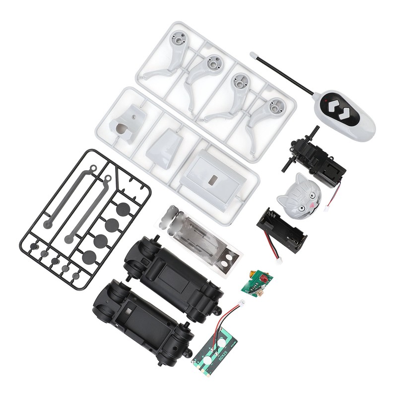 Electric Robot Toy with Remote Control DIY Assembling Smart Funny