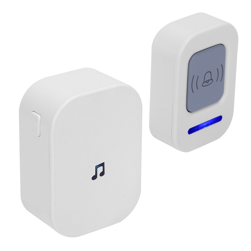 Wireless Intelligent Doorbell Remote 918.6ft Range Waterproof Door Chimes