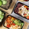 HIYAA Sandwich Platter Trays With Lids, Pack of 6 Reusable