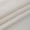 VOILYBIRD Natural Linen Semi Sheer Curtains Tab Top (Natural, 52"