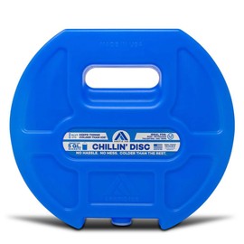 Arctic Ice Chillin' Disc - Long Lasting Reusable Ice Pack - Freezes Easily Overnight and is Dishwasher Safe - Fits in a 5 Gallon Bucket