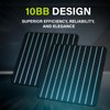 Newpowa 10BB 35W 12V Solar Panel High-Efficiency Monocrystalline PV Module