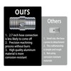 1-1/4" Radiator Hose Barb Coupler with 1/8" NPT Steam Port