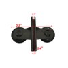 AQUANEAT 12 Pack Aquarium Divider, Suction Cup Divider Black, Plastic