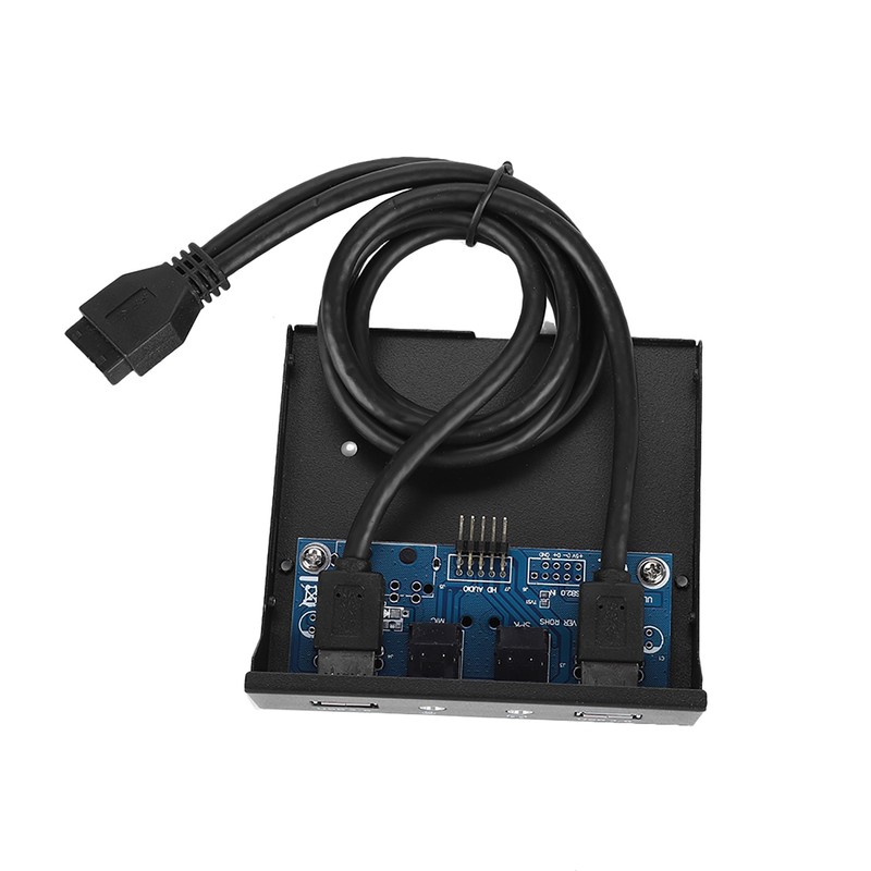 USB3.0 AUDIO Floppy Front Panel 3.5inch 2 USB3.0 Interfaces with