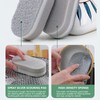 Taoluwin 5Pcs Kitchen Sponges, Dual-Sided Heavy Duty Scrub Sponges for