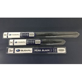 Subaru 2012-2016 Impreza Front & Rear Windshield Wiper Blade Set Genuine OEM Factory