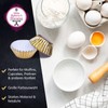 Miss Bakery's House® Mini Muffin Cases Foil - Diameter 32