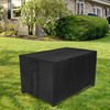 Rilime Fire Pit Cover Rectangular,45in Waterproof Firepit Covers Rectangular for