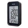 Tanita TT-572BK Digital Thermometer/Hygrometer, Black