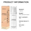 Eronni, 3 Unidades, 37 Ml, Base Mezclable Blanca, Tapa
