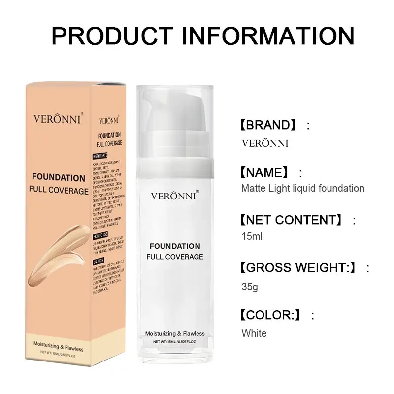 Eronni, 3 Unidades, 37 Ml, Base Mezclable Blanca, Tapa